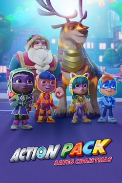 watch The Action Pack Saves Christmas Movie online free in hd on Red Stitch